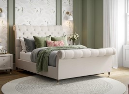 Alana Upholstered Shadow Ottoman Bed Frame image
