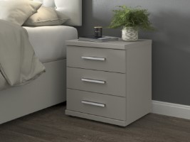 Alster 3 Drawer Bedside Cabinet Mattress