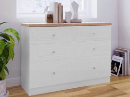 Andria 6 Drawer Wide Chest Mattress