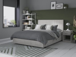 Bergamo USB/USBC Charging Bed Frame image
