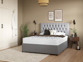 Braunton Memory Support Divan Bed Set Mattress