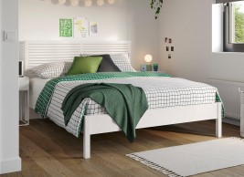 Clearance Annika Wooden Low Rise Bed Frame image