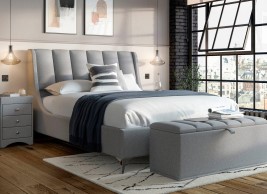 Clearance Enzo Upholstered Ottoman Bed Frame image