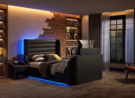 Drift Gaming Ottoman LG TV Bed Frame