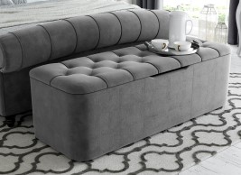 Ellis Velvet-Finish Blanket Box image