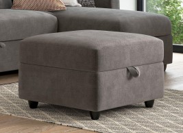 Fabric Ottoman Footstool