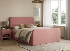 House Beautiful Margot Bouclé Bed Frame image
