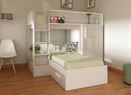 Jenna Kids Wooden Multiway Bunk Bed image