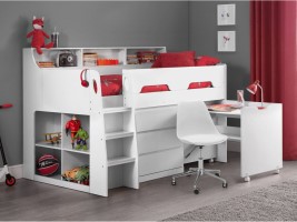 Jupiter Wooden Midsleeper Set image