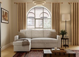 Larne 3-Seater Corner Pull-Out Sofa Bed