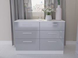 Latina 6 Drawer Wide Chest Mattress