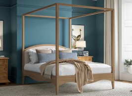 Louis Four Poster Wooden Bed Frame image