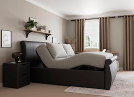 Lucia Ergomotion Adjustable Upholstered Bed Frame image
