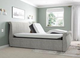 Lucia Sleepmotion Adjustable Upholstered Bed Frame