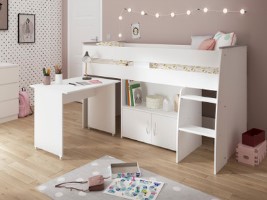 Mabel Midsleeper Desk Bedframe