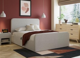 Margot Ottoman Bouclé Bed Frame image