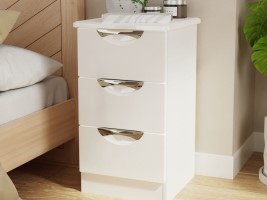 Merton 3 Drawer Bedside Table