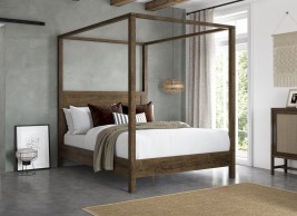 Monet Four Poster Wooden Bed Frame image