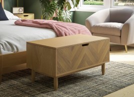 Paxton Wooden Blanket Box image