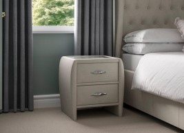 Sana Upholstered Bedside Table image