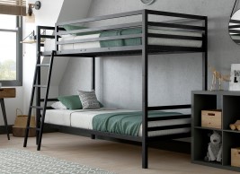 Saturn Kids Metal Bunk Bed