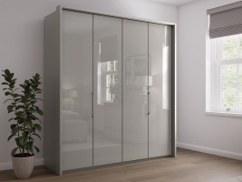 Sicily 4 Door Bi-Fold Wardrobe