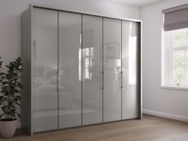 Sicily 5 Door Bi-Fold Wardrobe