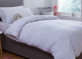 Silentnight Jersey Stars Single Duvet Set