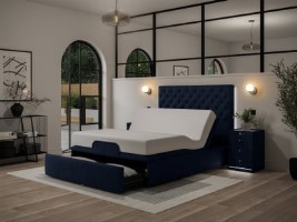 Sleepwave Adjustable Storage Bedframe