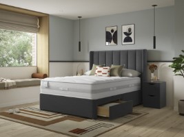 Slumberland Response Latex Premium Divan Bed Set Mattress