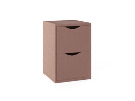 Staples and Co Bedside Cabinet Mattress
