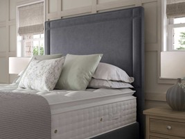 Staples and Co Buckingham Piped Hotel Height Split Headboard