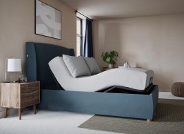 TEMPUR® Linford Ergomotion Adjustable Upholstered Bed Frame image