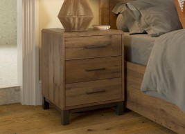 Tribeca Wooden Bedside Table