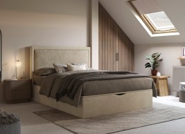 Turin Upholstered Ottoman Bed Frame image