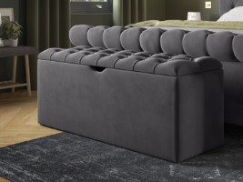 Upholstered Ottoman Blanket Box Mattress