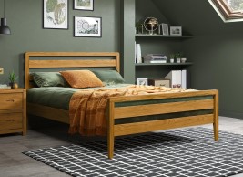 Woodstock Wooden Low Rise Bed Frame image