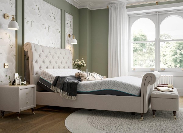 Buy Alana Sleepmotion Adjustable Upholstered Bed Frame Today With Free Delivery
