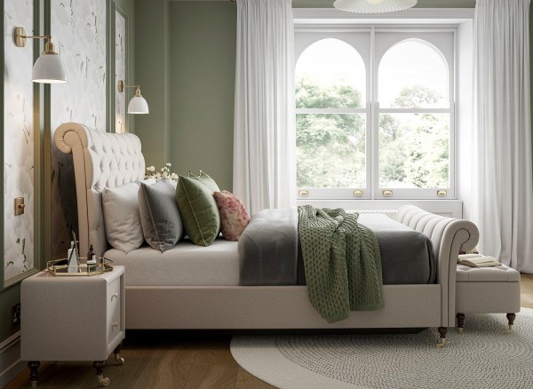 Alana Upholstered Shadow Ottoman Bed Frame third priority image