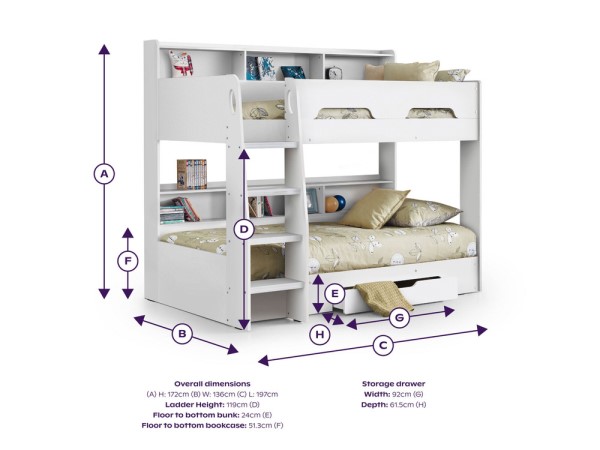 Allegra Bunk Bed Frame second priority image