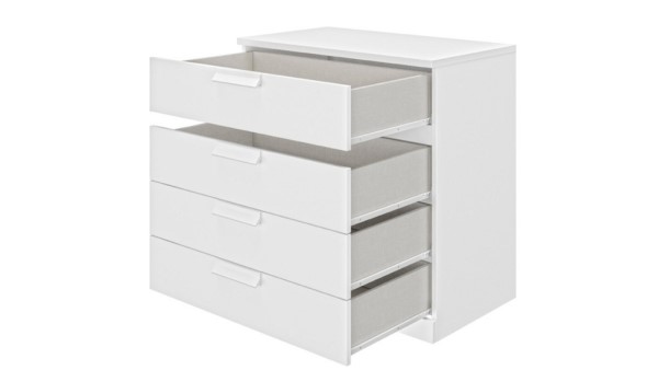 Buy Bergen 4 Drawer Wide Chest of Drawers Today With Free Delivery