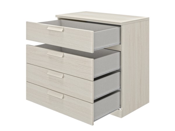 Bergen 4 Drawer Wide Chest of Drawers third priority image