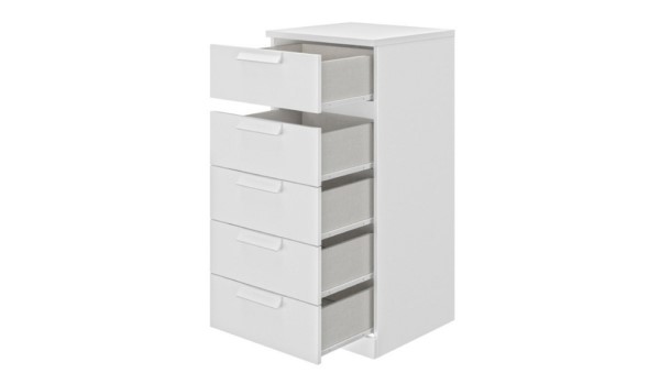 Buy Bergen 5 Drawer Narrow Chest of Drawers Today With Free Delivery