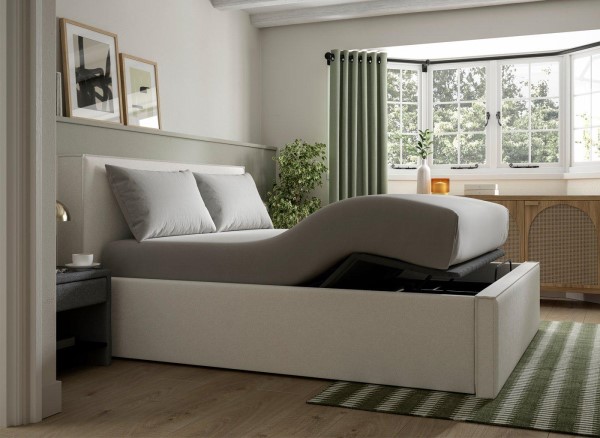 Bethany Ergomotion Adjustable Upholstered Bed Frame third priority image