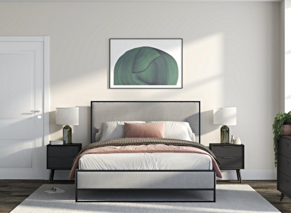 Carter Upholstered Bed Frame third priority image