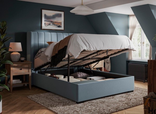 Charlie Upholstered Ottoman Bed Frame third priority image