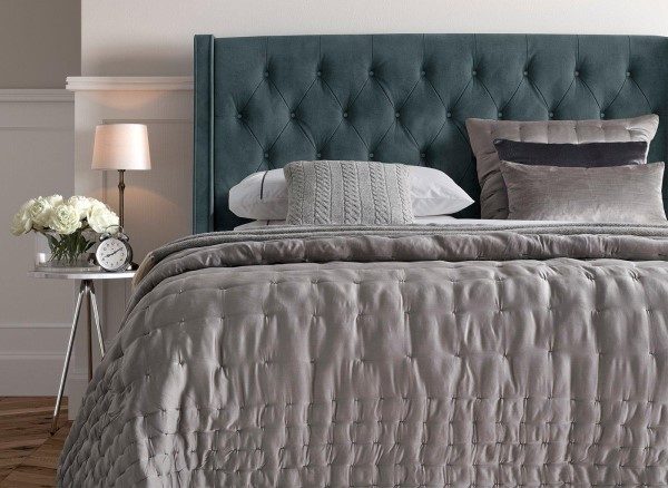 Clearance Deacon Upholstered Bed Frame alternate view