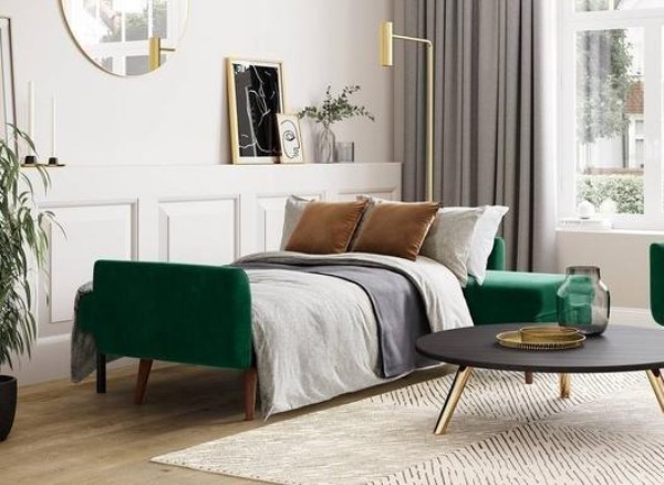 Clearance Gallway 3-Seater Corner Clic-Clac Sofa Bed alternate view
