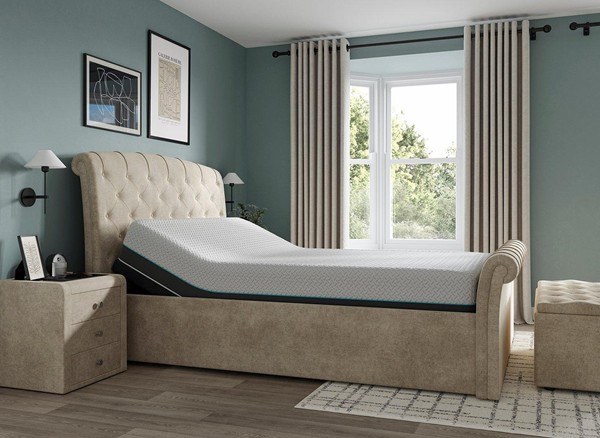 Clearance Paris Sleepmotion Adjustable Upholstered Bed Frame alternate view