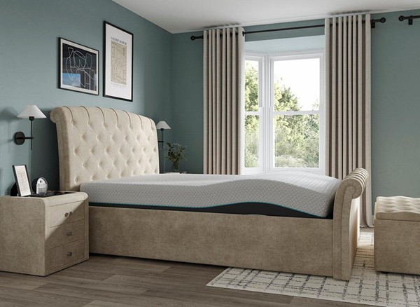 Clearance Paris Sleepmotion Adjustable Upholstered Bed Frame alternate view